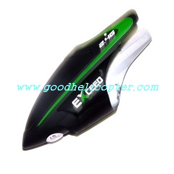 sh-6032 helicopter parts head cover (green-black color)